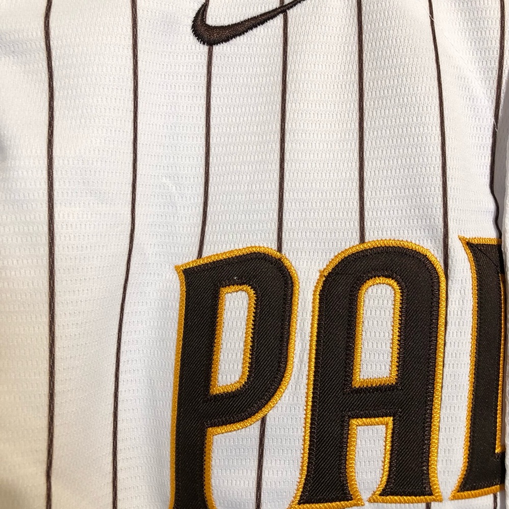 Jackson Merrill #3 San Diego Padres Men's Embroidered Nike MLB Baseball Jersey S - Picture 5 of 13